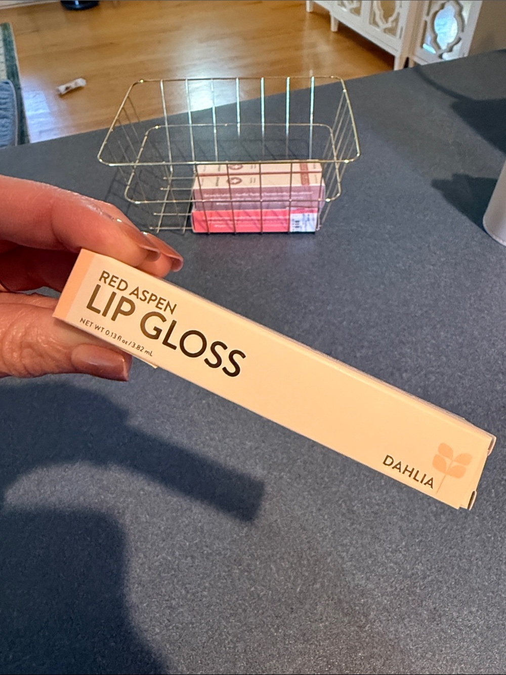 Red Aspen Lip Gloss — Dahlia